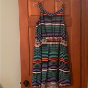 Merona summer dress, stripes very comfy